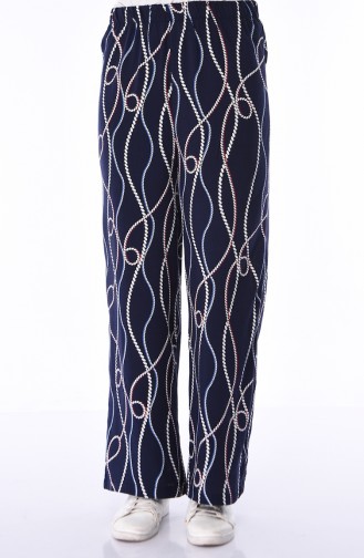 Navy Blue Pants 25039-01