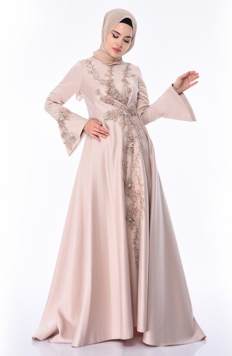 Stein Hijab-Abendkleider 6164-03