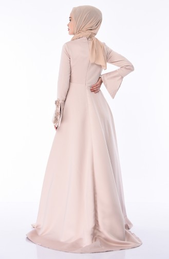 Gems Hijab Evening Dress 6164-03