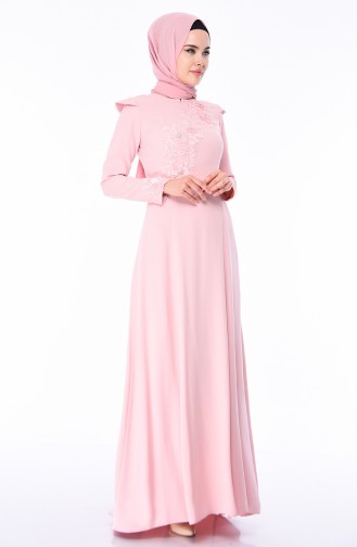 Puder Hijab-Abendkleider 6165-01