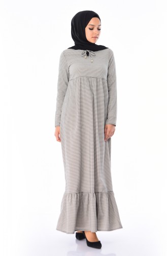 Mink Hijab Dress 1205-03