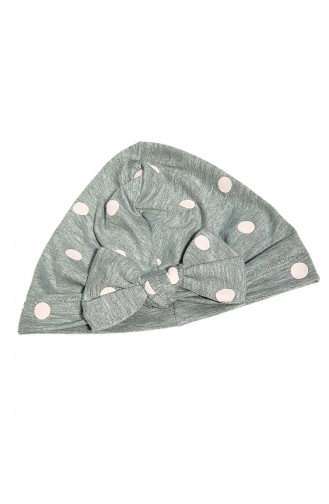 Bonnet avec Noeud BCB025 Gris Saumon 025