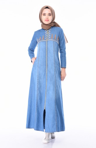 Jeans Blue Abaya 5182-02