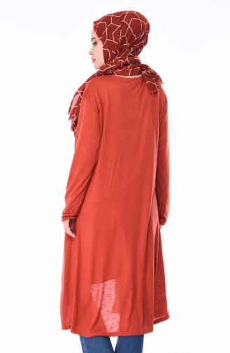 Brick Red Cardigans 7609-09