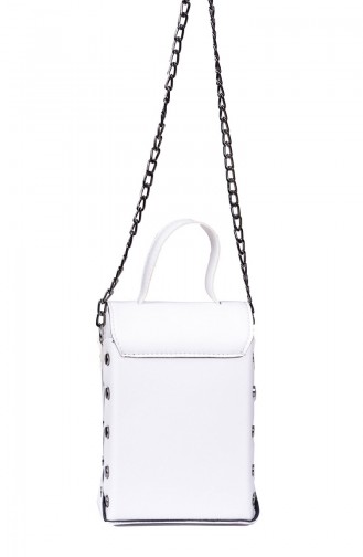 White Shoulder Bag 147-03