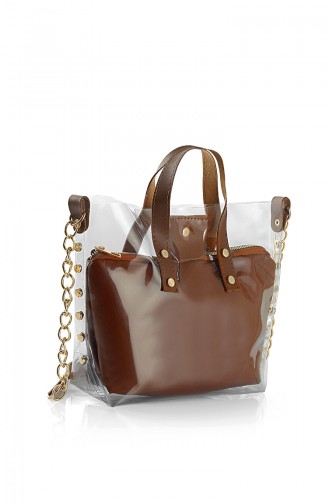 Brown Shoulder Bags 10590KA