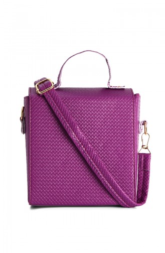 Purple Shoulder Bag 10624MO