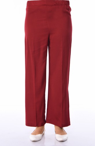 Claret Red Pants 1023-02