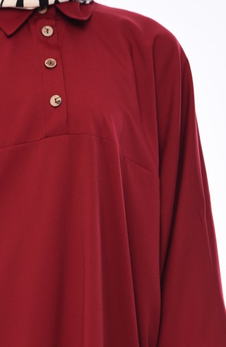 Claret Red Suit 1026-04
