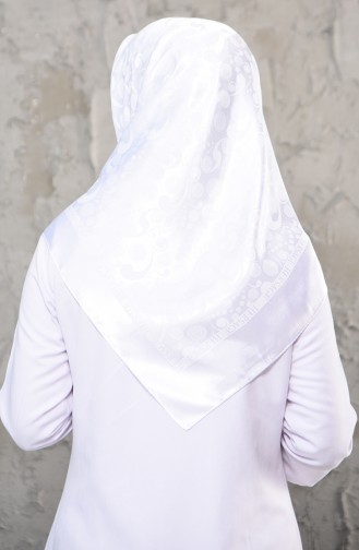 Echarpe Satin 70131-01 Blanc 70131-01