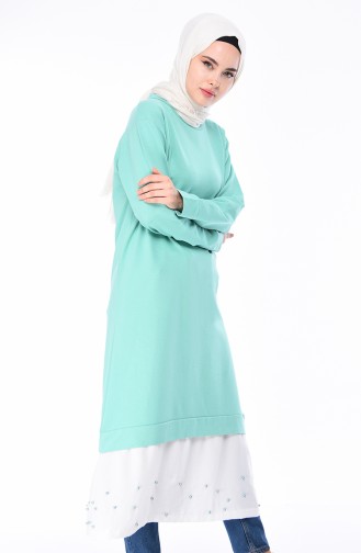 Dark Mint green Tunics 19022-03