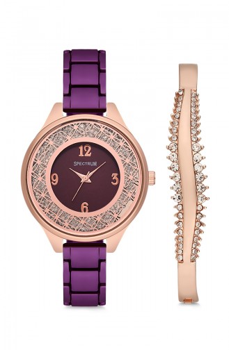 Purple Wrist Watch 211100