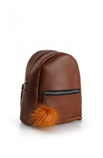 Brown Backpack 136KA