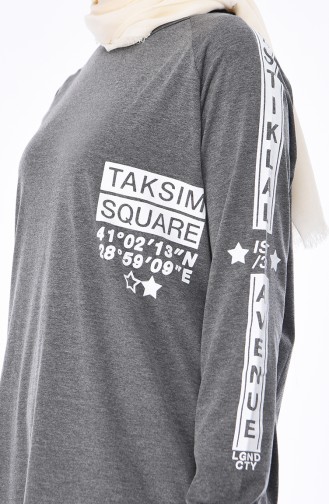 Smoke-Colored Sweatshirt 5016-02