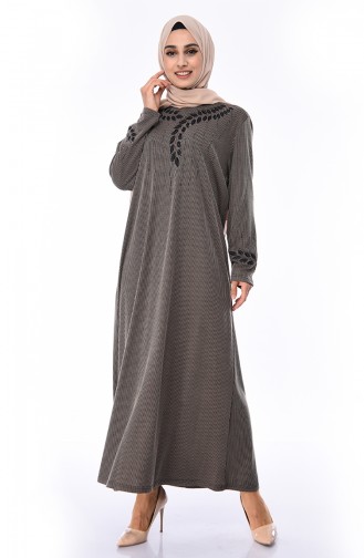 Nerz Hijab Kleider 4566-03
