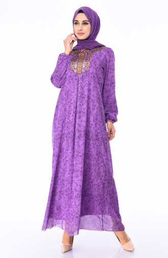 Purple Hijab Dress 6Y3626600-01