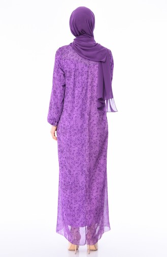 Lila Hijab Kleider 6Y3626600-01
