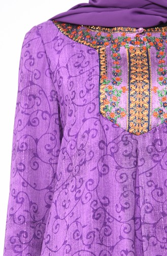Purple Hijab Dress 6Y3626600-01