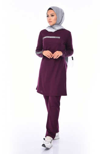 Plum Tracksuit 9027-02