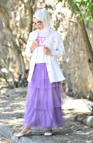 Violet Skirt 12008-04