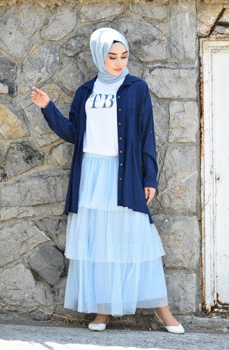 Ice Blue Skirt 12008-05
