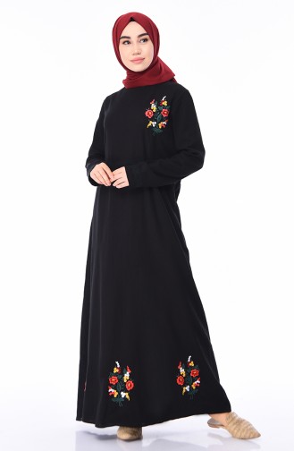 Black İslamitische Jurk 5010-03