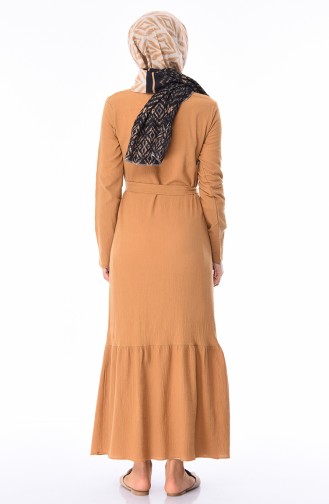 Robe a Froufrous 6009A-04 Camel 6009A-04