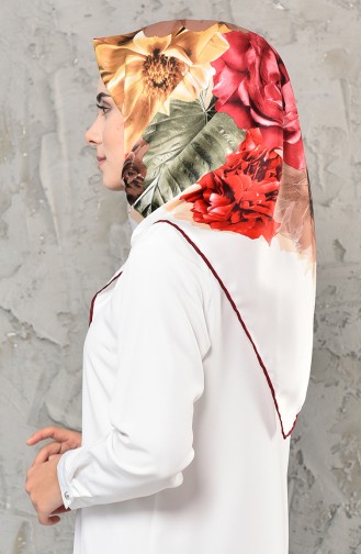Claret Red Scarf 2273-23