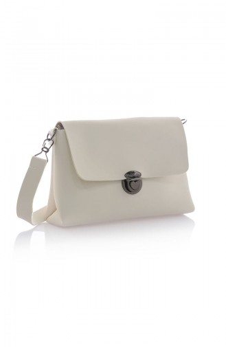 Beige Schultertasche 10Z-15