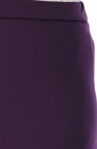 Jupe élastique Grande Taille 3006-12 Pourpre 3006-12