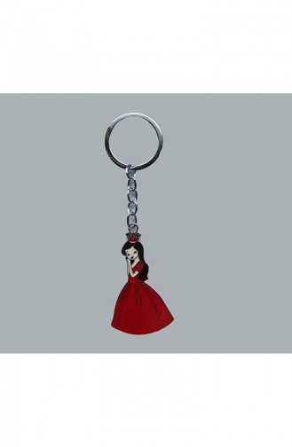 Porte-clés de mariée 10 Pieces AR1081 Rouge 1081