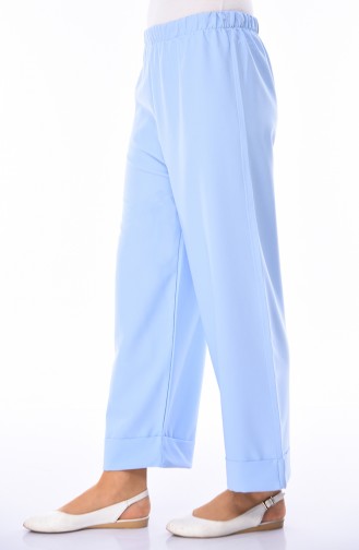 Pantalon Taille élastique 5213-13 Bleu Bébé 5213-13