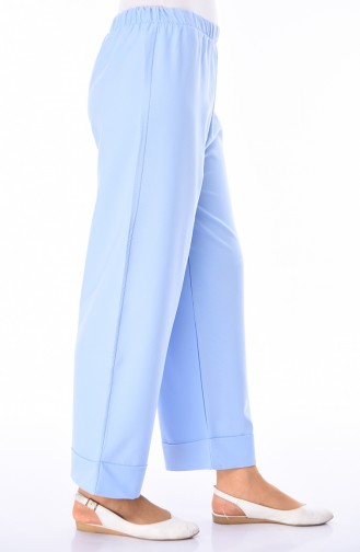 Pantalon Taille élastique 5213-13 Bleu Bébé 5213-13