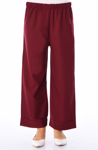 Dark Claret Red Pants 5213-14