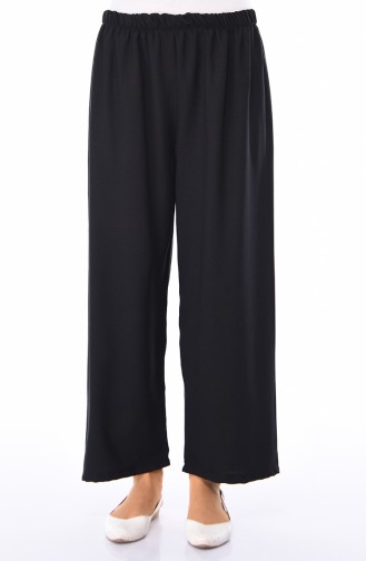 Pantalon Large élastique 5007-01 Noir 5007-01
