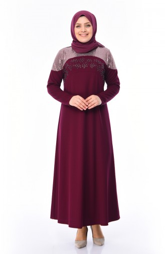 Zwetschge Hijab Kleider 4565-07