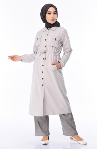 Trench Coat Taille Froncée 5476-05 Pierre 5476-05