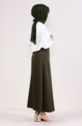 Khaki Skirt 0411-07