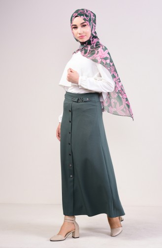 Emerald Green Skirt 0411-08