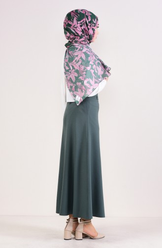 Emerald Green Skirt 0411-08