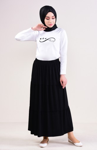 Black Skirt 7880A-01