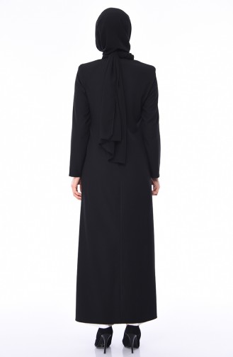 Black Abaya 4443-02