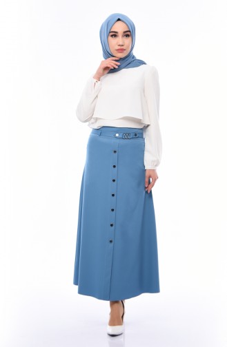 Indigo Skirt 0411-10