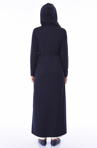 Dunkelblau Abayas 7915-05