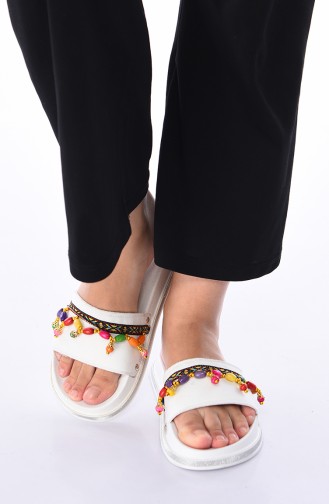 Sandales Pour Femme 5210K-03 Blanc 5210K-03