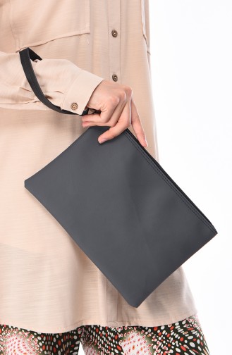 Light Black Portfolio Hand Bag 12-37