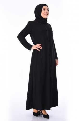 Black Abaya 0553-01