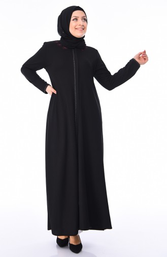 Schwarz Abayas 0553-01