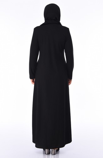 Schwarz Abayas 0553-01