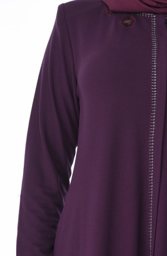Purple Abaya 0553-02